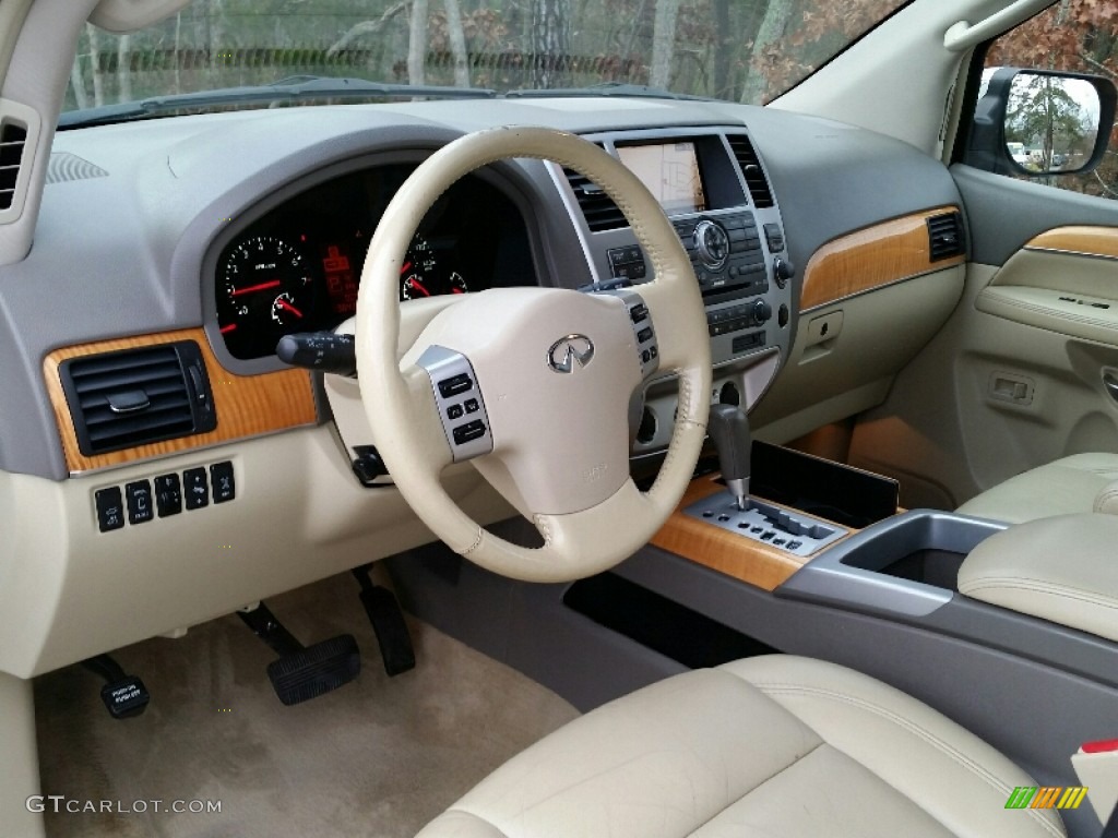 2009 Infiniti QX 56 4WD Interior Color Photos