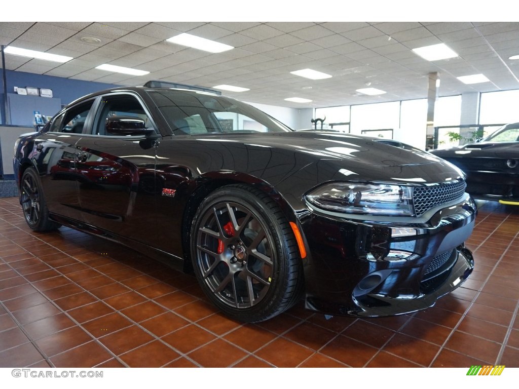 2016 Charger R/T Scat Pack - Pitch Black / Black photo #1