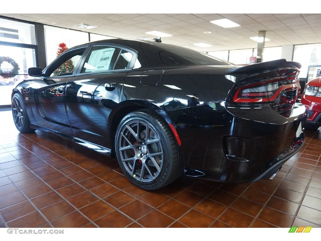 2016 Charger R/T Scat Pack - Pitch Black / Black photo #5