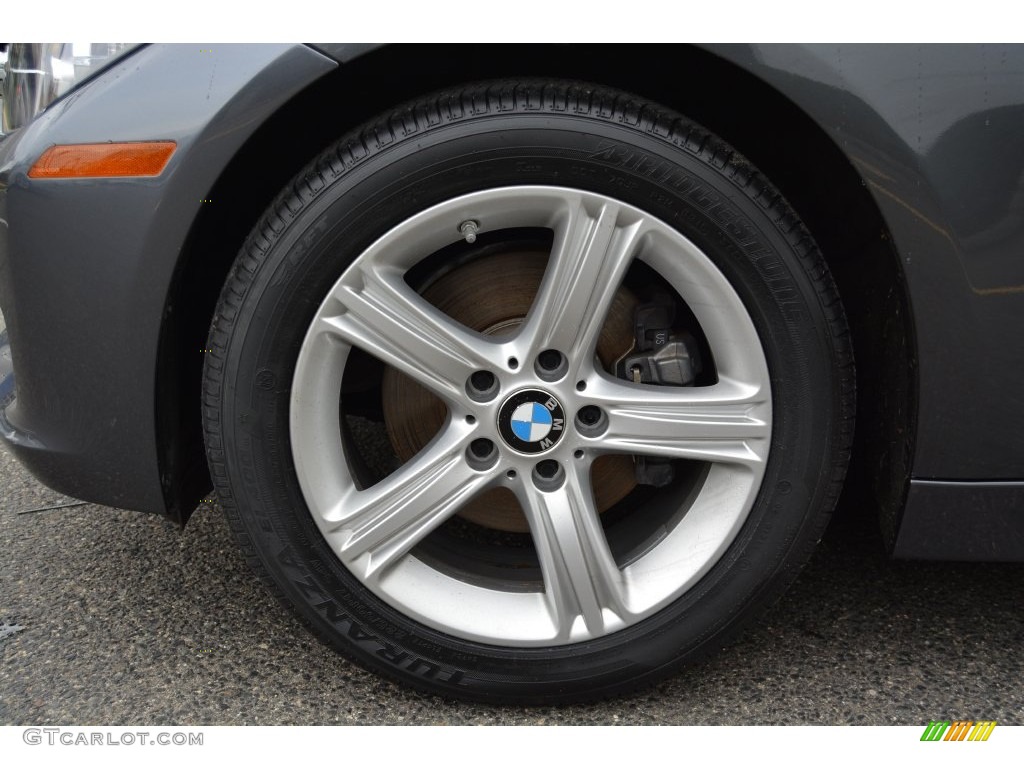 2013 3 Series 328i xDrive Sedan - Mineral Grey Metallic / Black photo #32