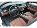  2016 5 Series BMW Individual Amaro Brown Interior 