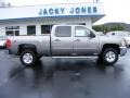 2009 Graystone Metallic Chevrolet Silverado 2500HD LTZ Crew Cab 4x4  photo #3
