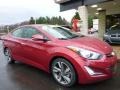 2014 Red Hyundai Elantra Limited Sedan  photo #7