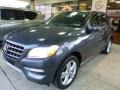 2014 Steel Grey Metallic Mercedes-Benz ML 350 4Matic  photo #2