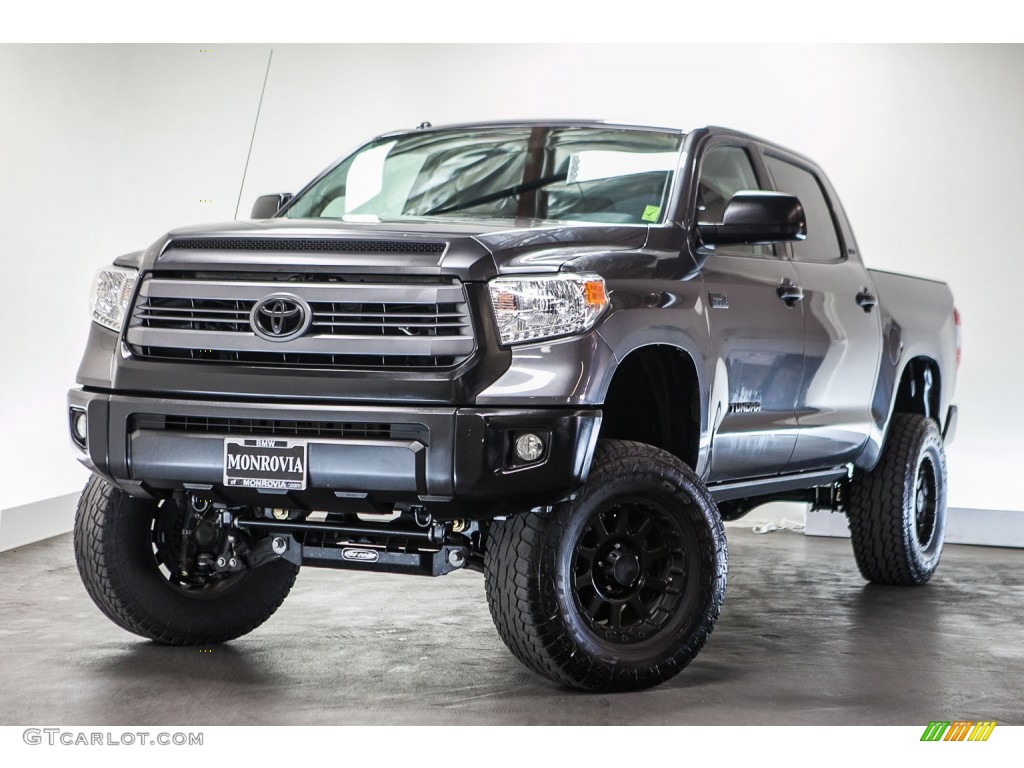 2014 Tundra SR5 Crewmax - Magnetic Gray Metallic / Black photo #13