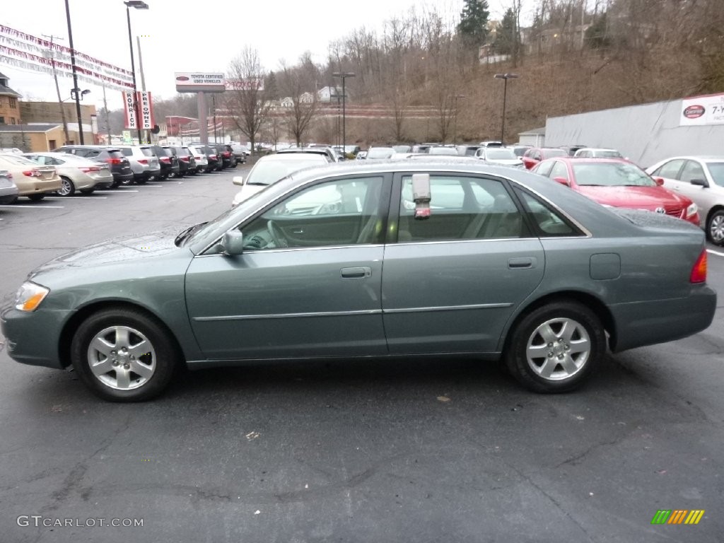 2002 Avalon XL - Silver Spruce Metallic / Stone photo #4