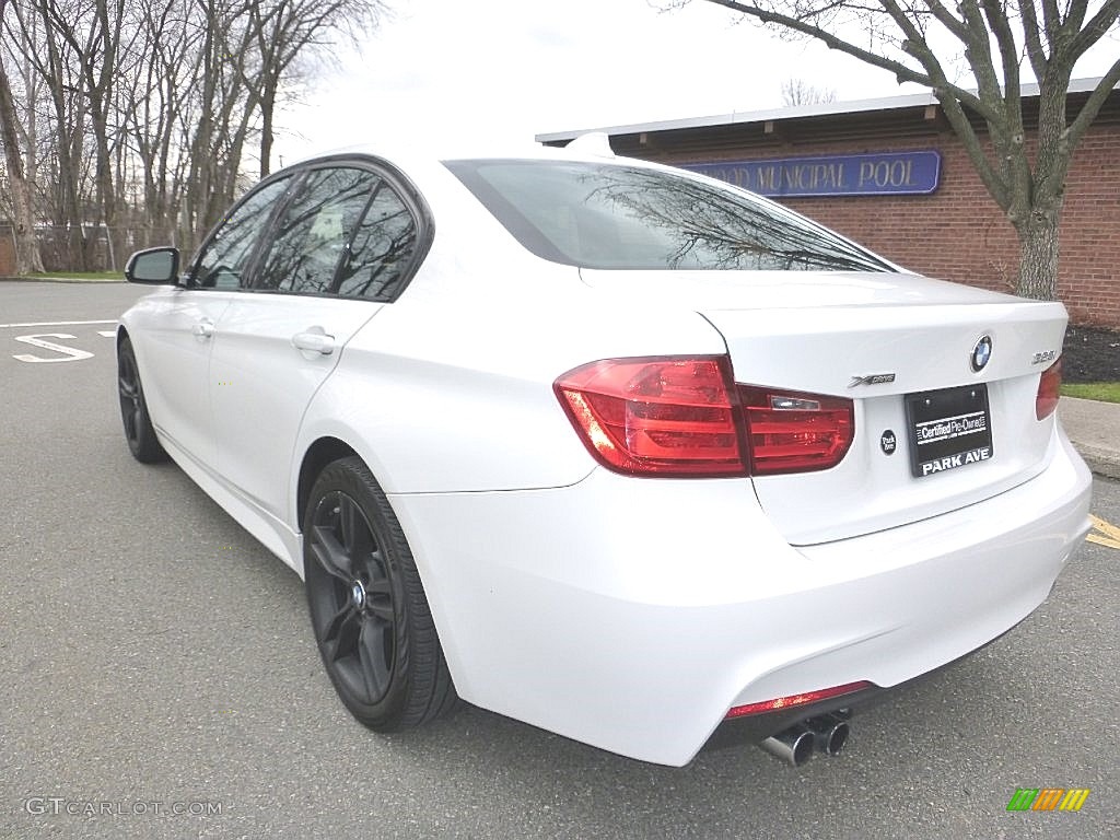 2013 3 Series 328i xDrive Sedan - Alpine White / Black photo #3