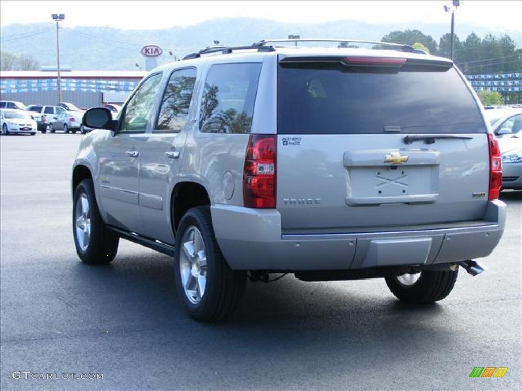 2009 Tahoe LTZ 4x4 - Silver Birch Metallic / Light Titanium photo #12