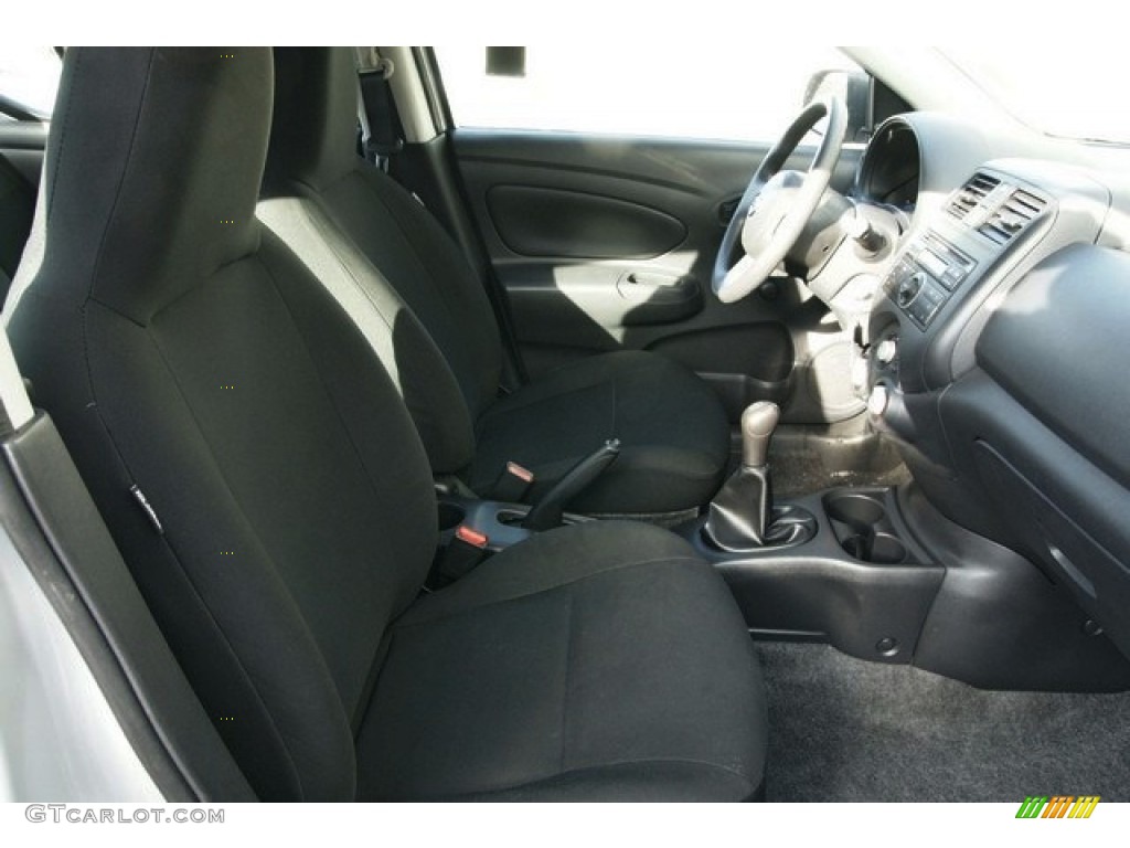 2014 Versa 1.6 S Sedan - Brilliant Silver / Charcoal photo #15