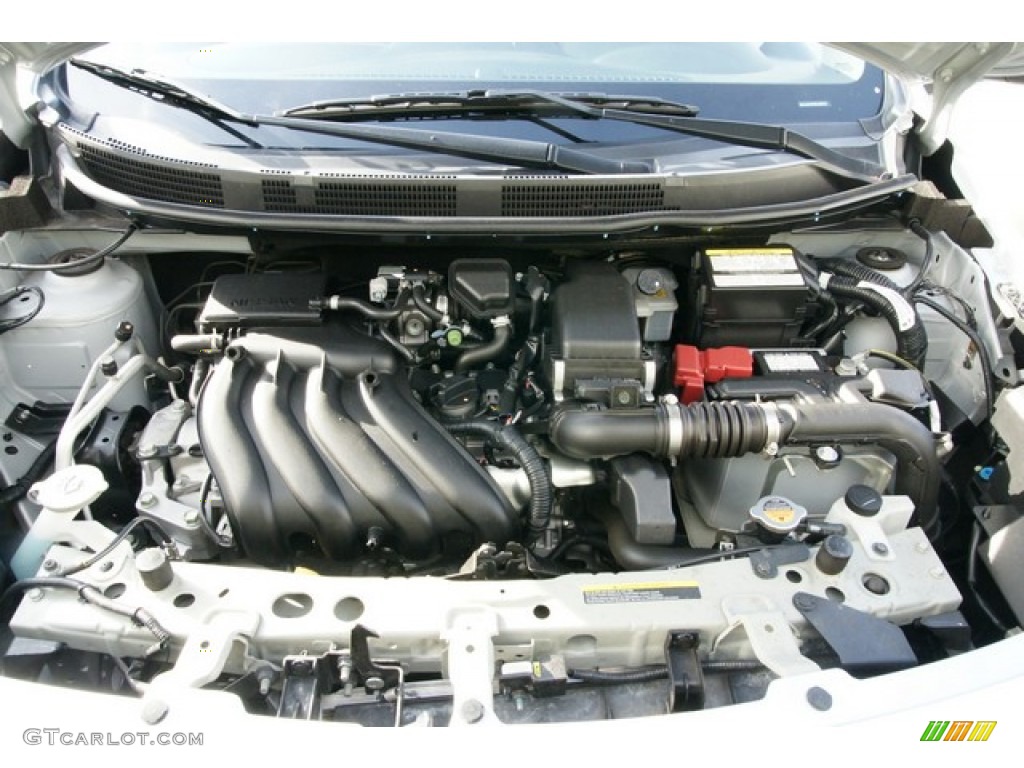 2014 Versa 1.6 S Sedan - Brilliant Silver / Charcoal photo #24