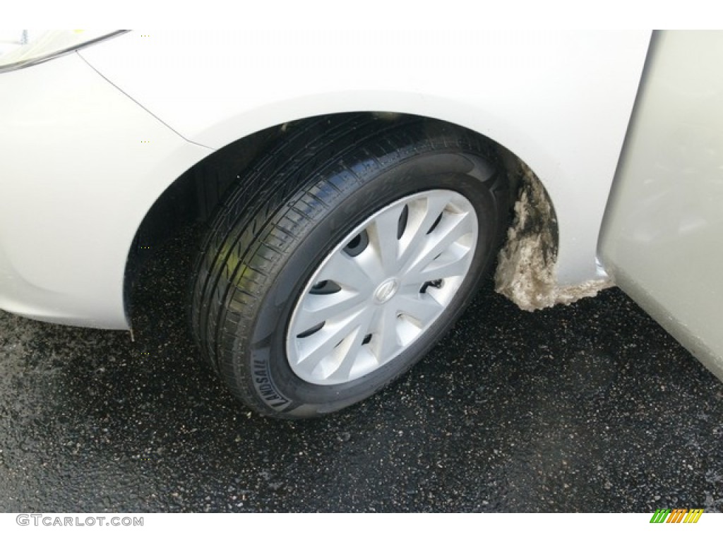 2014 Versa 1.6 S Sedan - Brilliant Silver / Charcoal photo #25