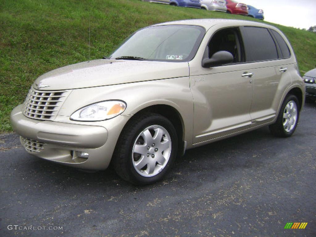 2005 PT Cruiser Limited - Linen Gold Metallic Pearl / Dark Slate Gray photo #1