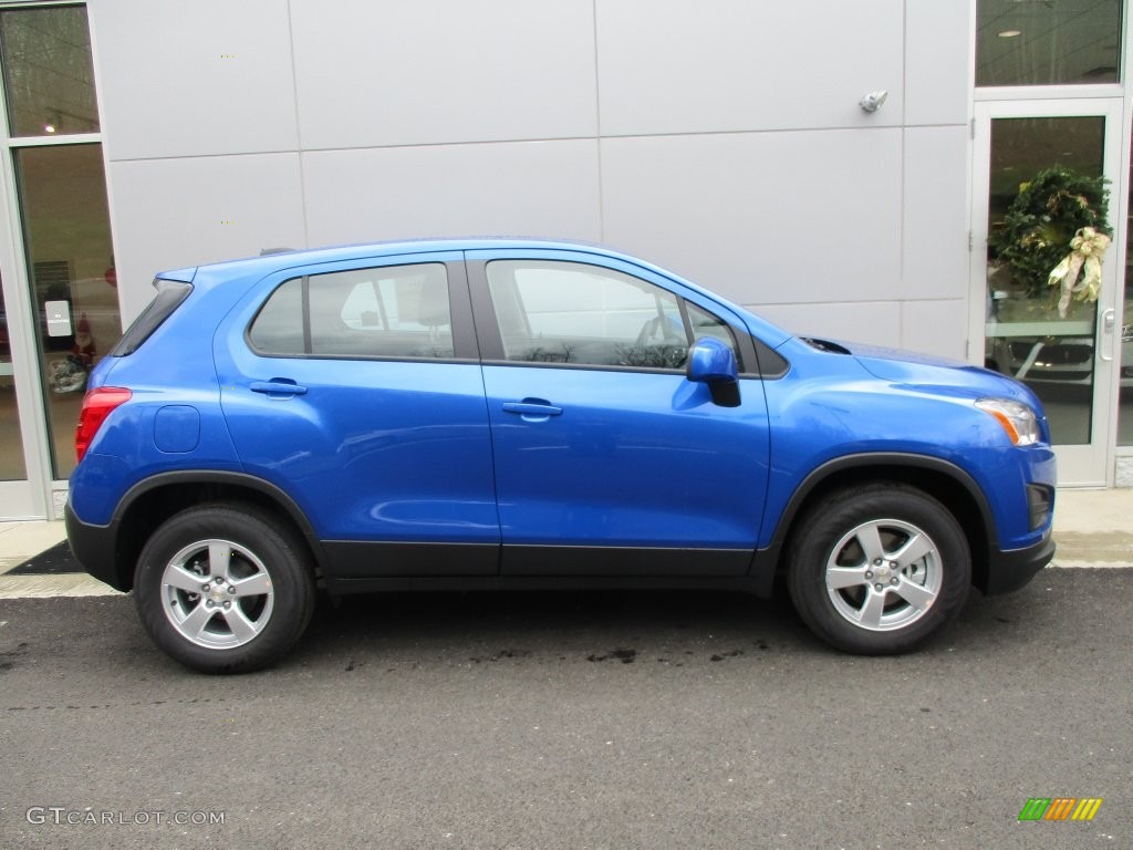 Brilliant Blue Metallic 2016 Chevrolet Trax LS AWD Exterior Photo #109530177