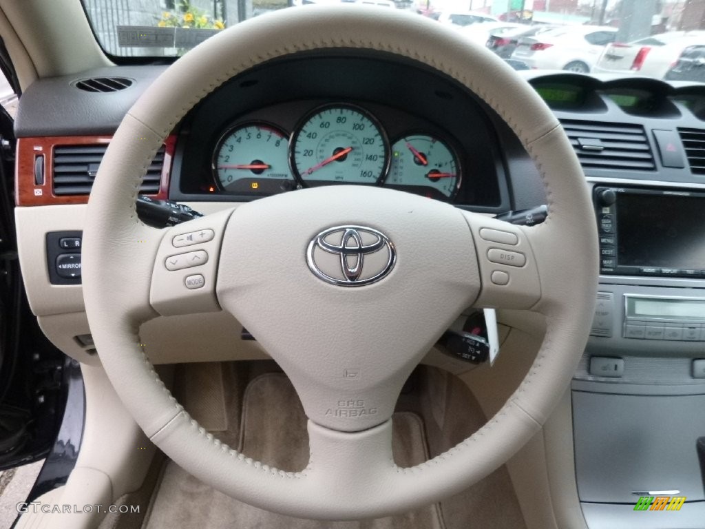 2006 Solara SLE V6 Convertible - Black / Ivory photo #20
