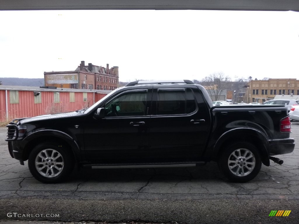 2008 Explorer Sport Trac Limited 4x4 - Black / Dark Charcoal photo #5