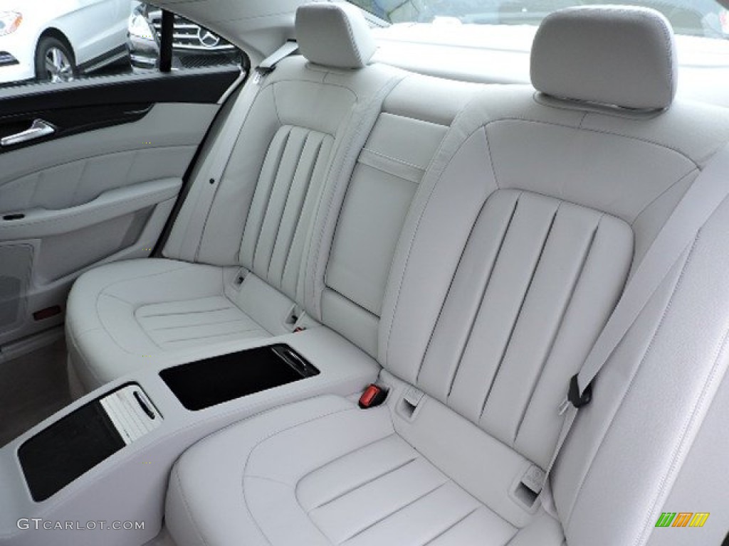 Porcelain/Black Interior 2015 Mercedes-Benz CLS 400 4Matic Coupe Photo #109532592