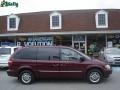 2002 Dark Garnet Red Pearlcoat Chrysler Town & Country Limited  photo #1
