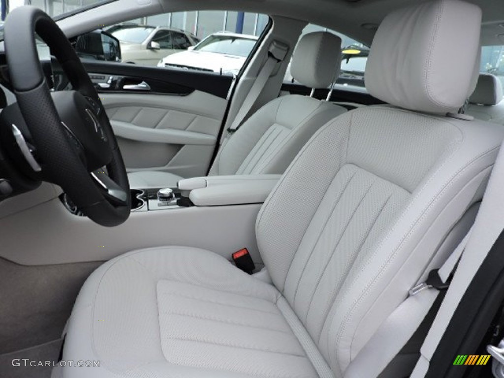 Porcelain/Black Interior 2015 Mercedes-Benz CLS 400 4Matic Coupe Photo #109532742