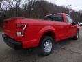 2016 Race Red Ford F150 XL Regular Cab  photo #4