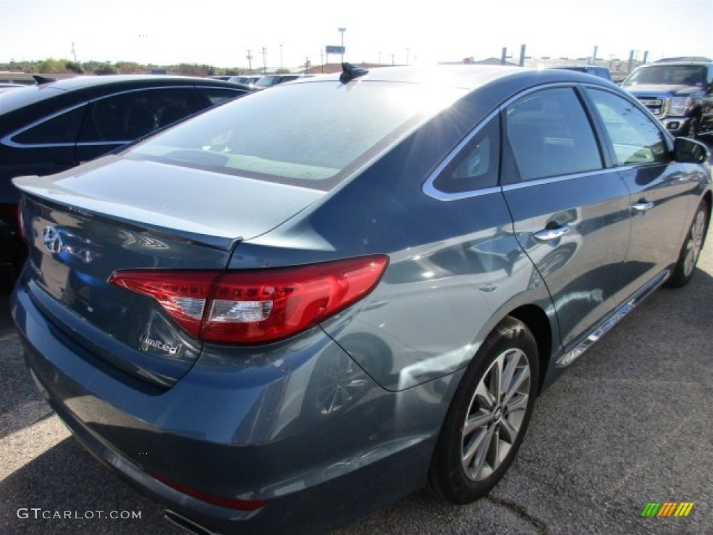 2016 Sonata Limited - Nouveau Blue / Beige photo #7