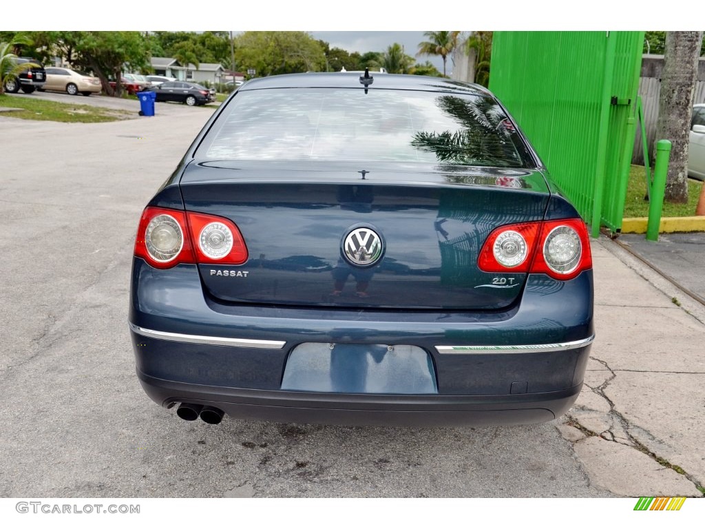 2007 Passat 2.0T Sedan - Blue Graphite Metallic / Black photo #10