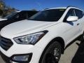 2016 Frost White Pearl Hyundai Santa Fe Sport   photo #2