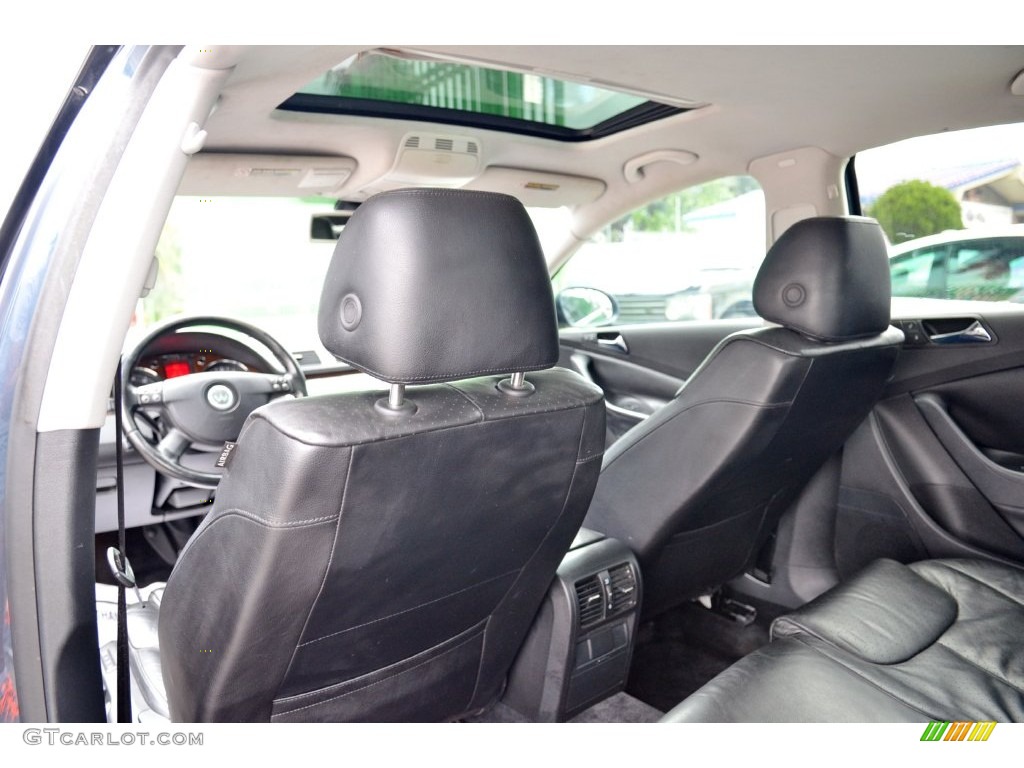 2007 Passat 2.0T Sedan - Blue Graphite Metallic / Black photo #19