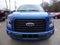 2016 Blue Flame Ford F150 XLT SuperCrew 4x4  photo #8