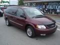 2002 Dark Garnet Red Pearlcoat Chrysler Town & Country Limited  photo #16