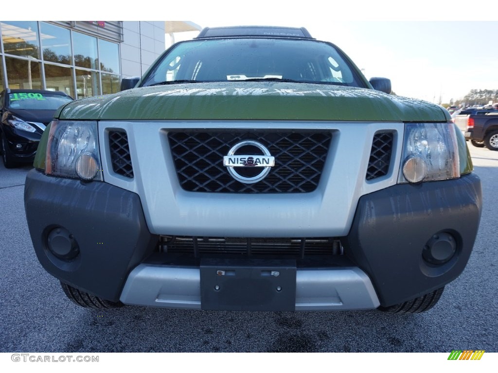 2011 Xterra S - Metallic Green / Gray photo #8