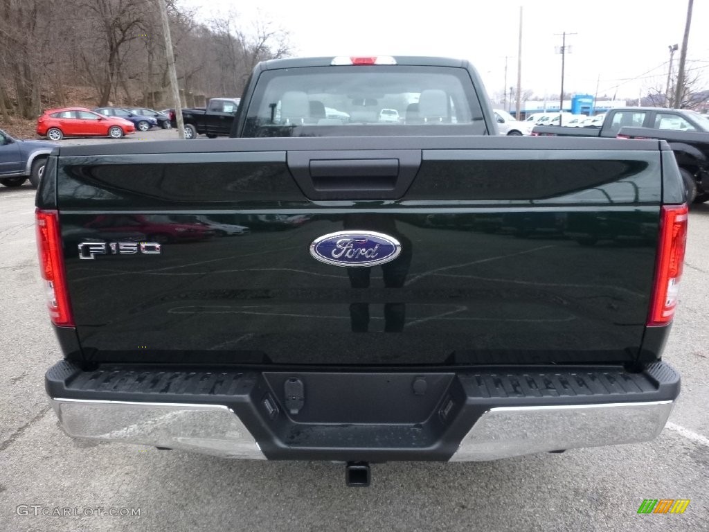 2016 F150 XL SuperCab 4x4 - Green Gem / Medium Earth Gray photo #4