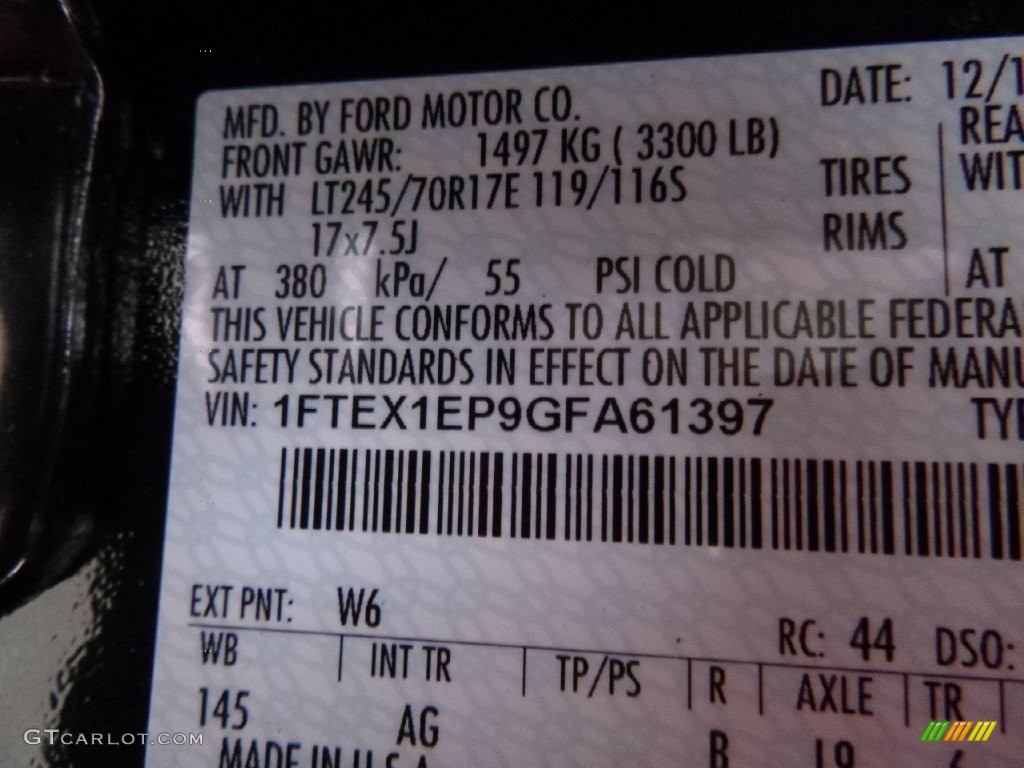 2016 F150 XL SuperCab 4x4 - Green Gem / Medium Earth Gray photo #16