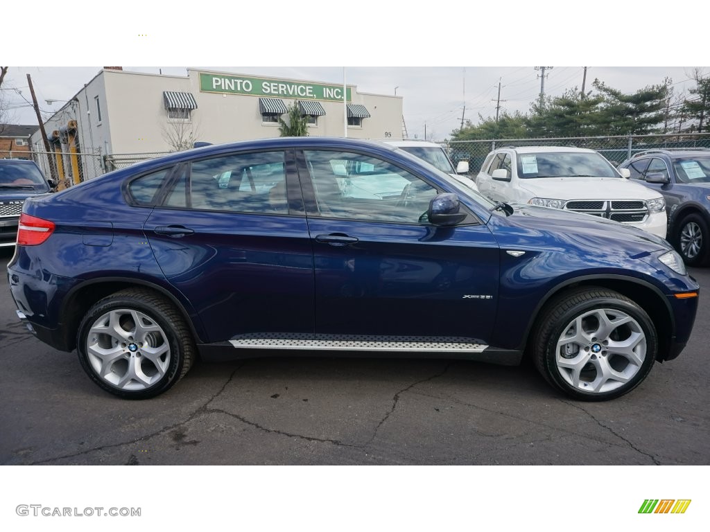 Deep Sea Blue Metallic 2011 BMW X6 xDrive35i Exterior Photo #109537077