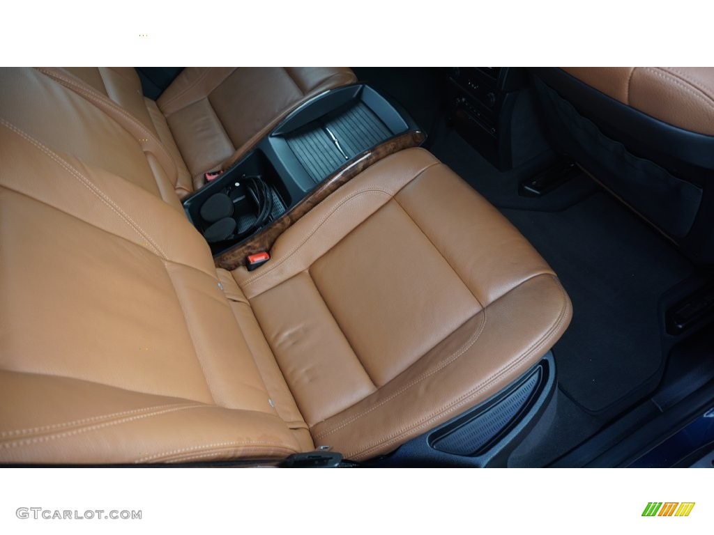 2011 X6 xDrive35i - Deep Sea Blue Metallic / Saddle Brown photo #13