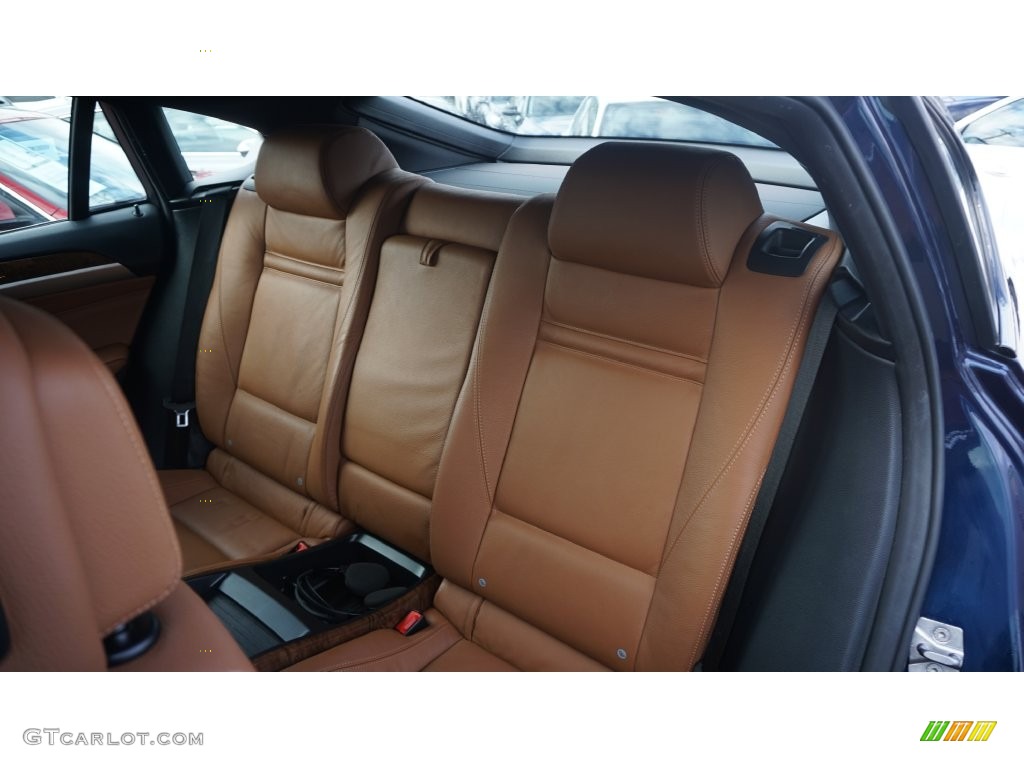 2011 X6 xDrive35i - Deep Sea Blue Metallic / Saddle Brown photo #16