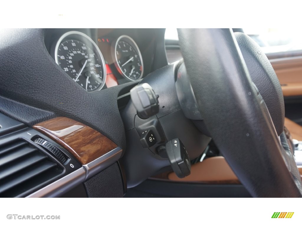 2011 X6 xDrive35i - Deep Sea Blue Metallic / Saddle Brown photo #22