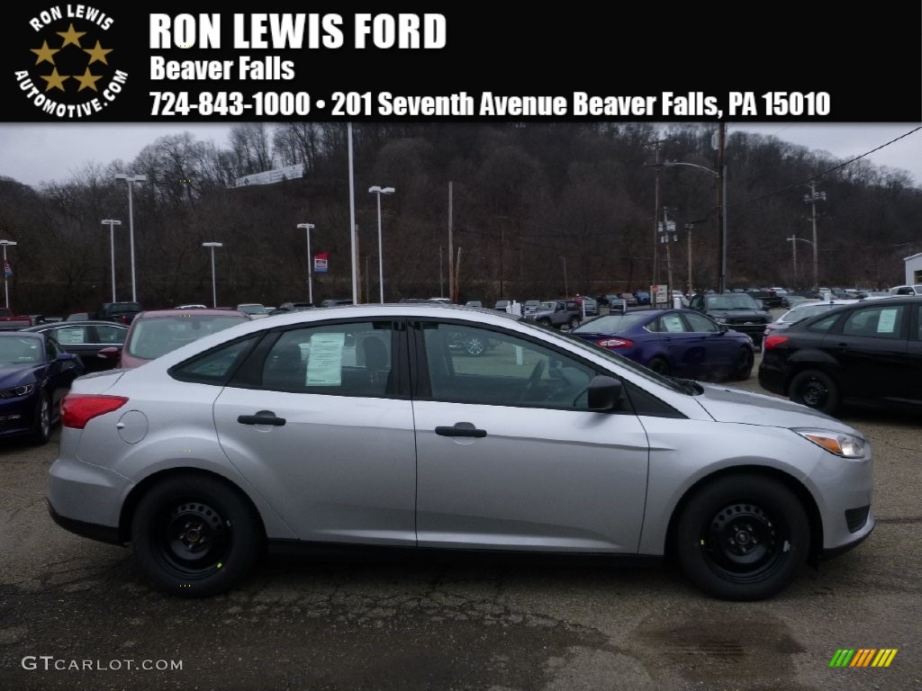 2016 Ingot Silver Ford Focus S Sedan 109503767 Gtcarlot