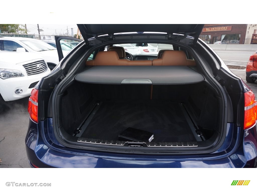 2011 X6 xDrive35i - Deep Sea Blue Metallic / Saddle Brown photo #40
