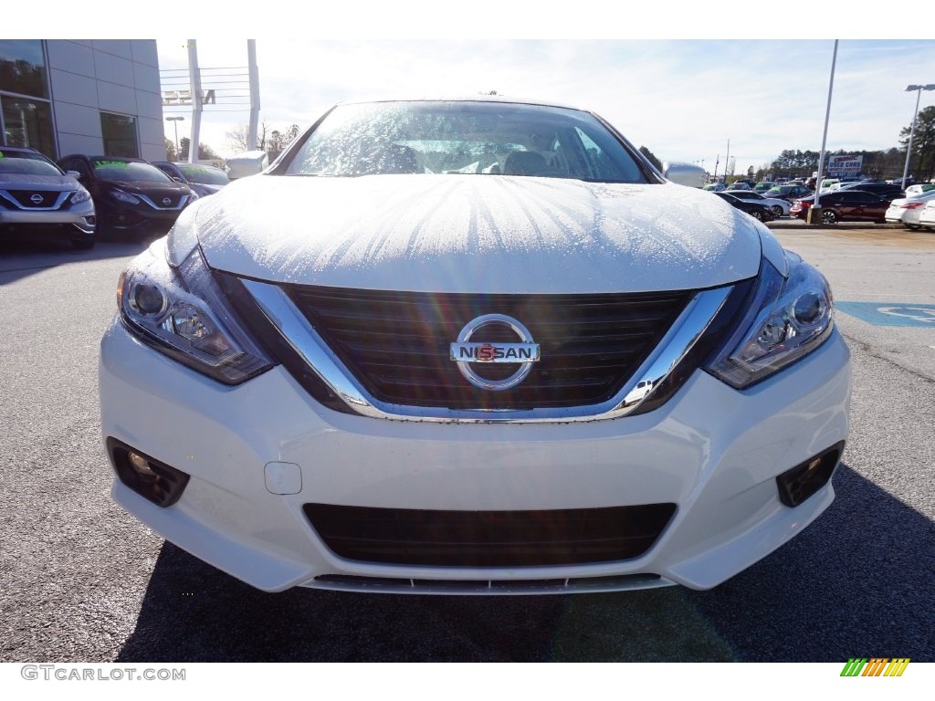 2016 Altima 2.5 SL - Pearl White / Beige photo #7