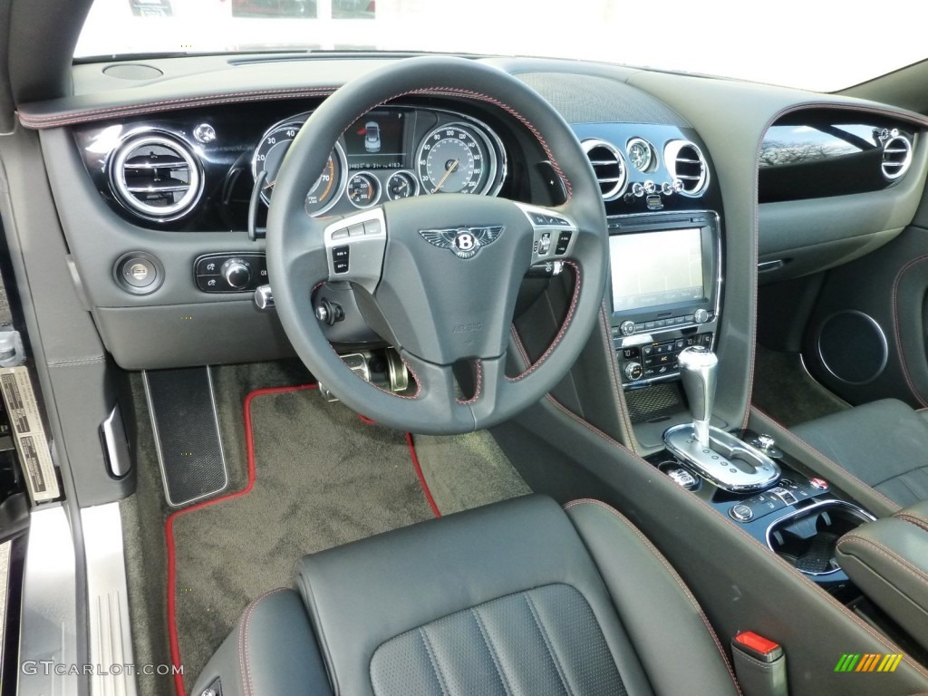 2015 Bentley Continental GT V8 S Convertible Beluga Dashboard Photo #109540500