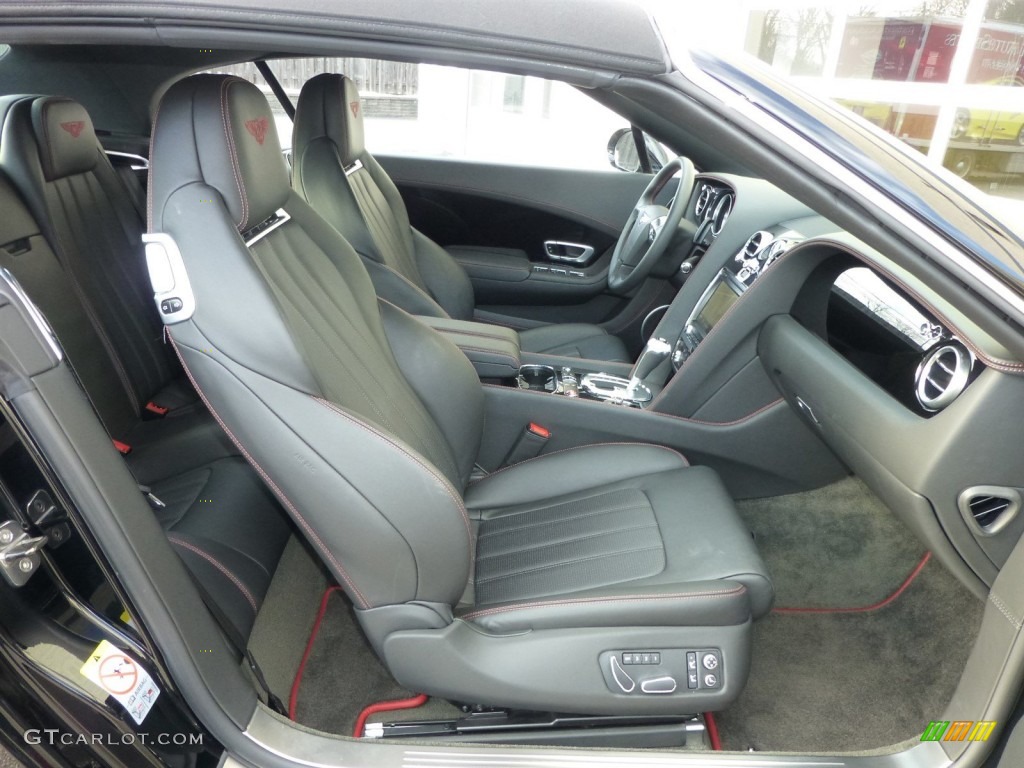 2015 Bentley Continental GT V8 S Convertible Front Seat Photo #109540590