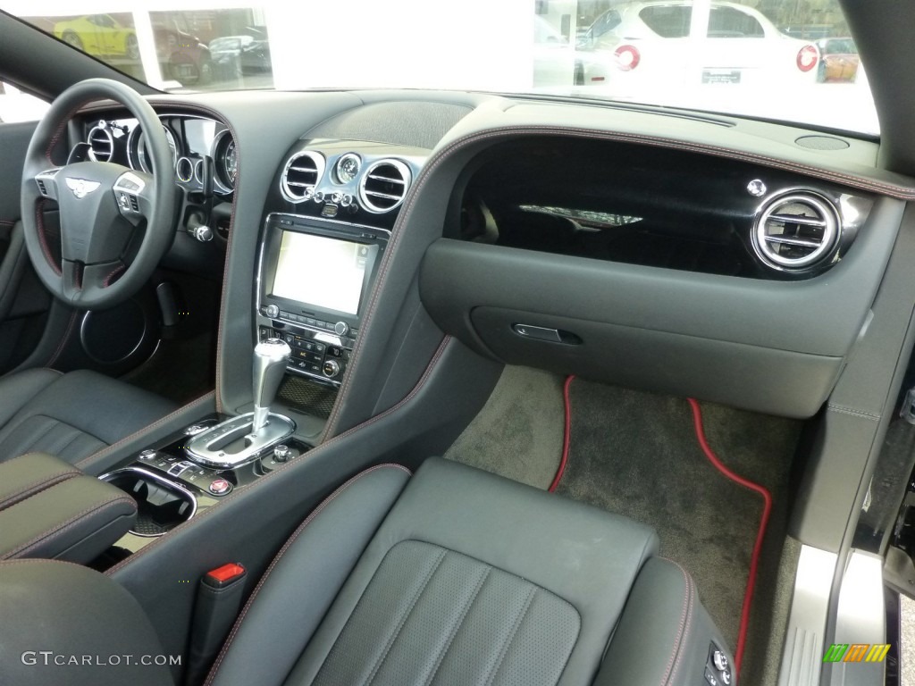 2015 Bentley Continental GT V8 S Convertible Beluga Dashboard Photo #109540608