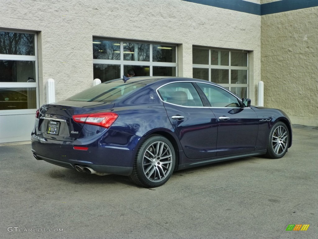 2014 Ghibli S Q4 - Blu Passione (Blue) / Cuoio photo #3