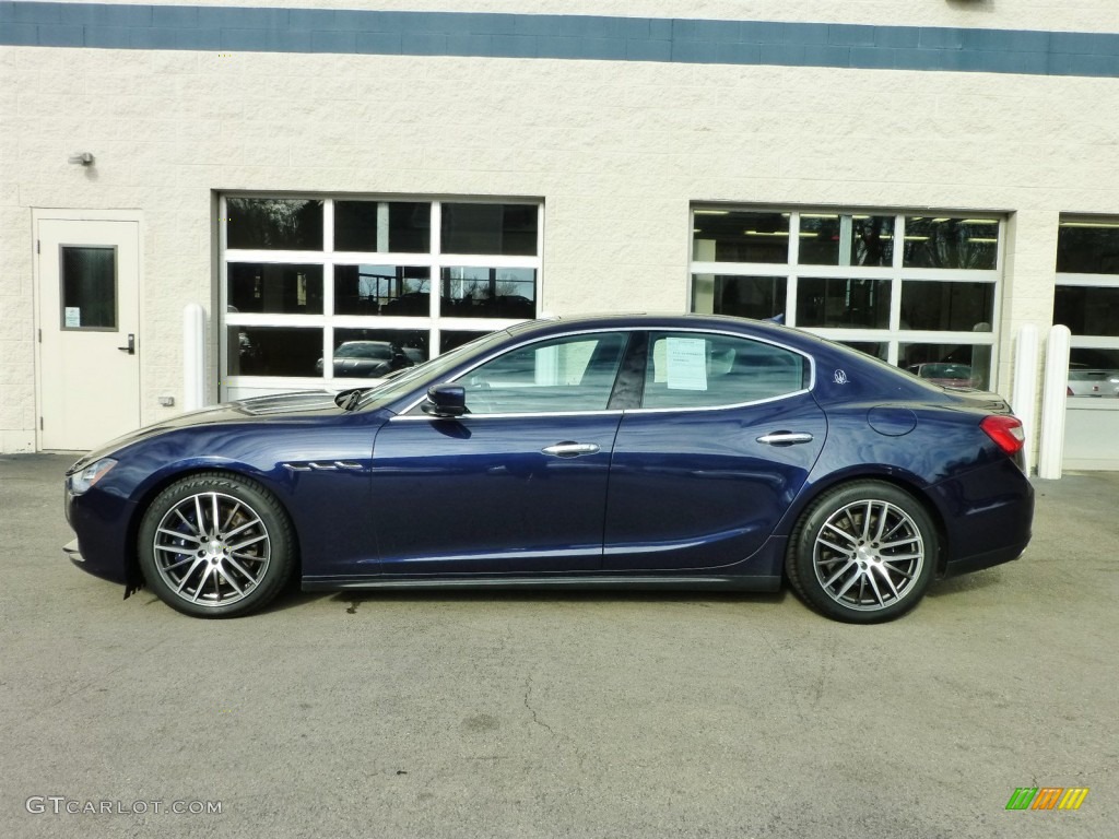 2014 Ghibli S Q4 - Blu Passione (Blue) / Cuoio photo #6