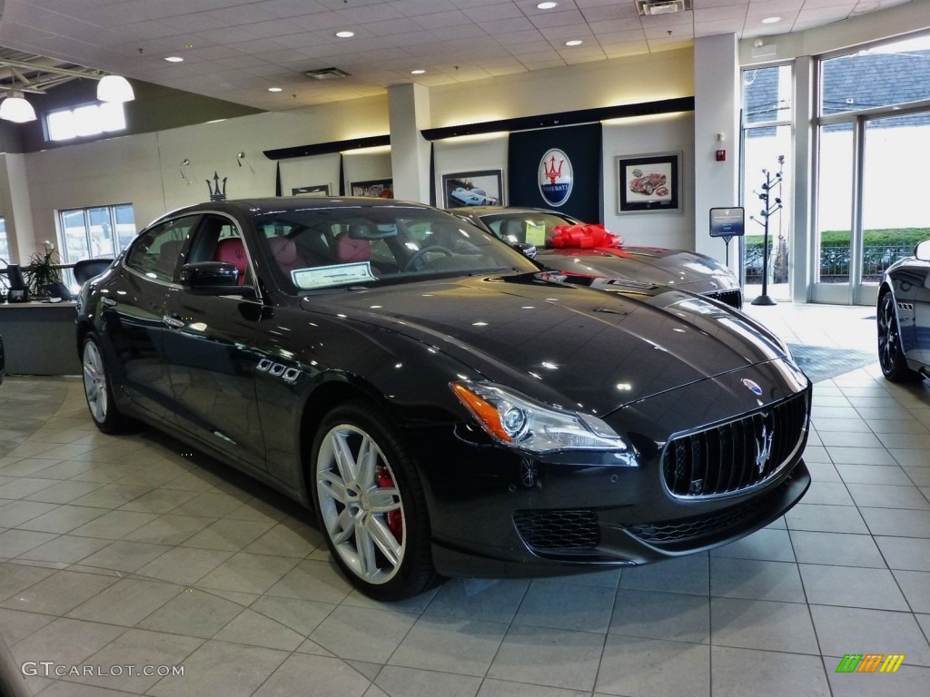 Nero Ribelle (Black Metallic) 2016 Maserati Quattroporte GTS Exterior Photo #109541064