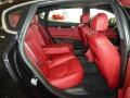 2016 Maserati Quattroporte Rosso Interior Rear Seat Photo