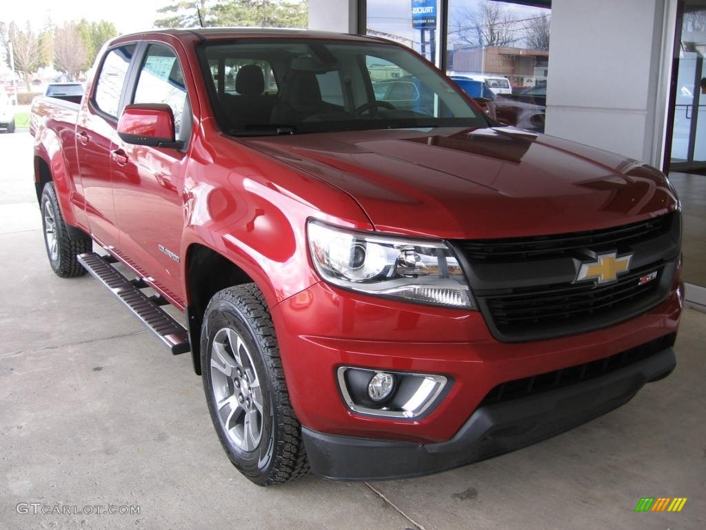 2016 Colorado Z71 Crew Cab 4x4 - Red Rock Metallic / Jet Black photo #1