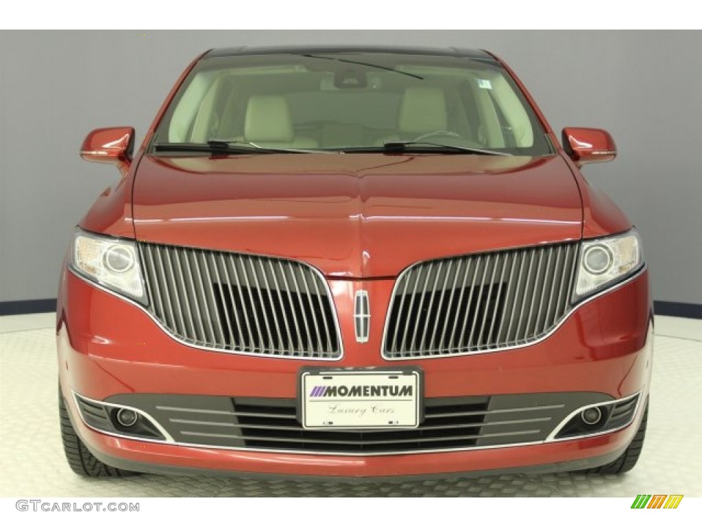2013 MKT EcoBoost AWD - Ruby Red / Light Dune photo #2