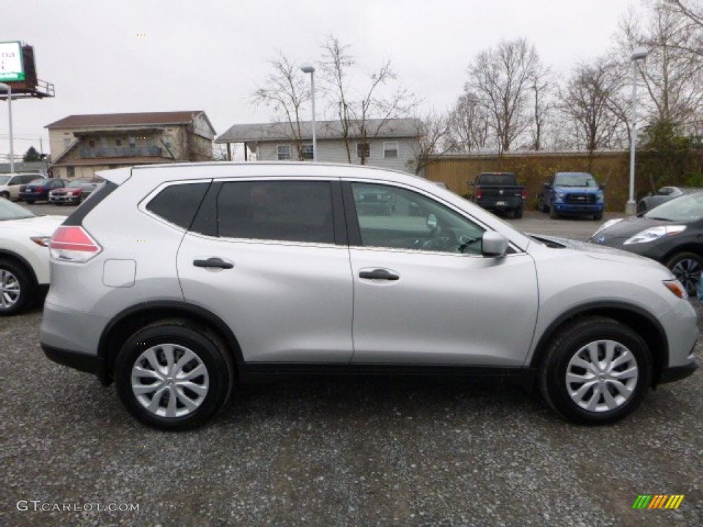 2016 Rogue S AWD - Brilliant Silver / Charcoal photo #6