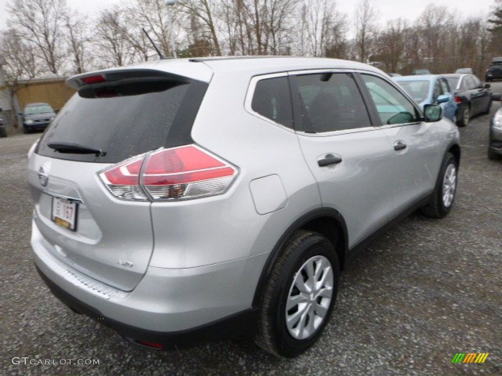 2016 Rogue S AWD - Brilliant Silver / Charcoal photo #7